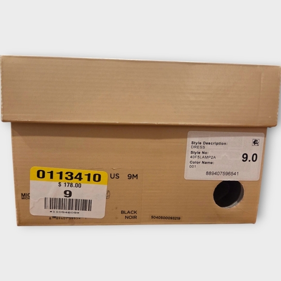 Michael Kors Lainey Mid Dress Loafer – Patent Black, Size 9 - Picture 12 of 13